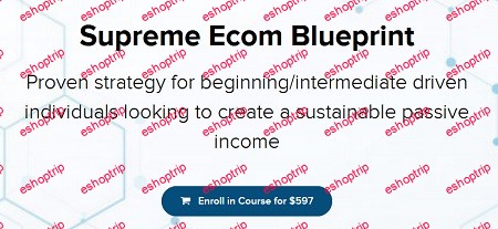 Alex Hampton Supreme Ecom Blueprint