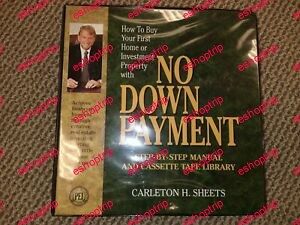 Carleton Sheets No Downpayment Real Estate not full