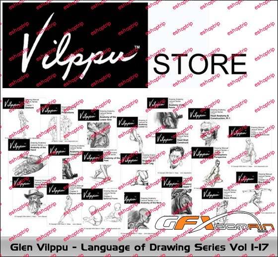 Glen Vilppu Language Of Drawing Series Vol. 1 17 NOT FULL