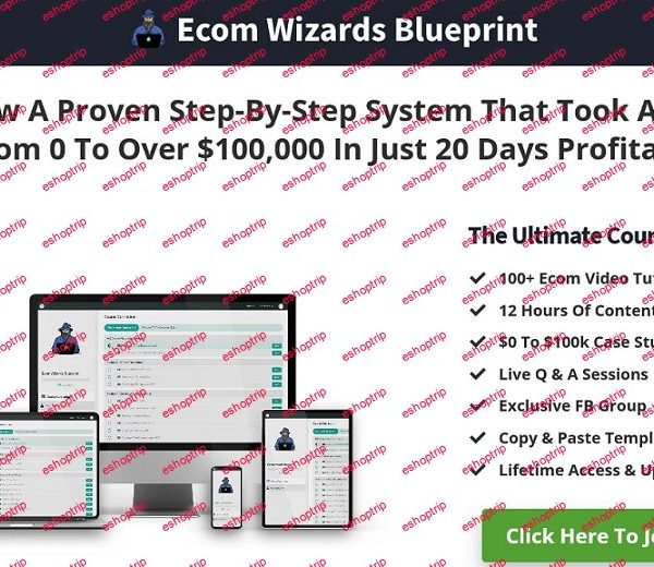 Otis Coleman Ecom Wizards Blueprint