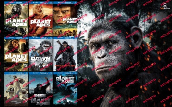 Planet Of The Apes Complete Collection 1080p BluRay H264 AC3 DD5.1