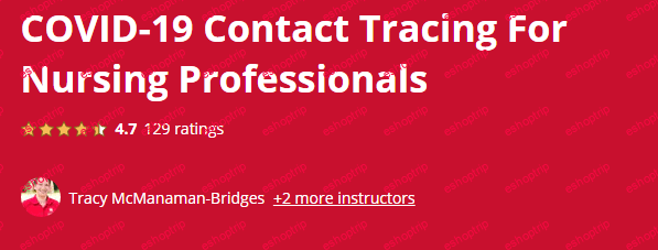 Coursera COVID 19 Contact Tracing For Nursing Professionals