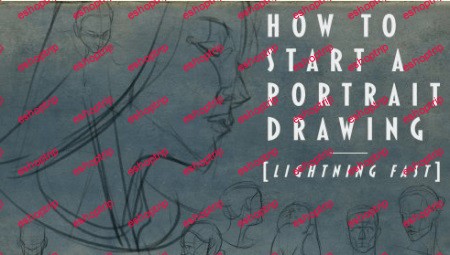 How To Start A Portrait Drawing Lightning Fast