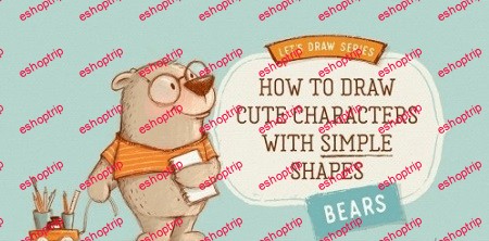 How to Draw Cute Characters With Simple Shapes Lets Draw Bears