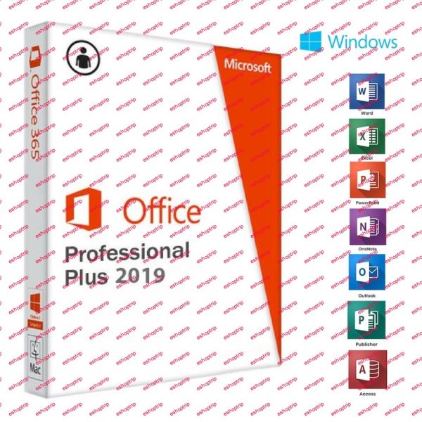 Microsoft Office 2019 Professional Plus For Windows PC Lifetime License