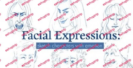 Facial Expressions Sketch Characters with Emotion