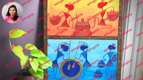 Home Decor Learn Fine Art Skills with Warli Folk Art