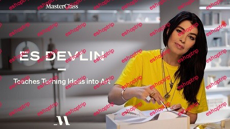 MasterClass Es Devlin Teaches Turning Ideas into Art