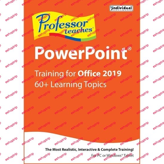 Professor Teaches PowerPoint 2019 v1.0