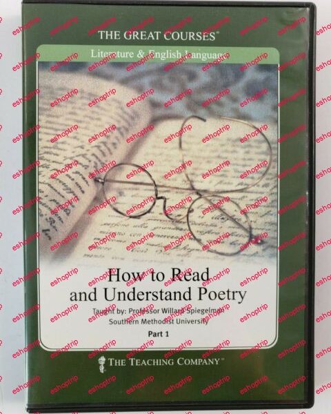 TTC Audio How to Read and Understand Poetry