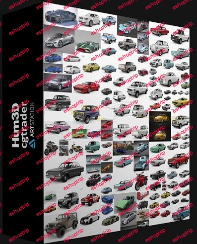 Car 3D Models Bundle 2021