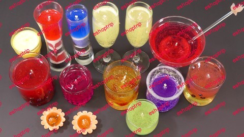 Gel Candles How to Make Amazing Candles Quickly Easily