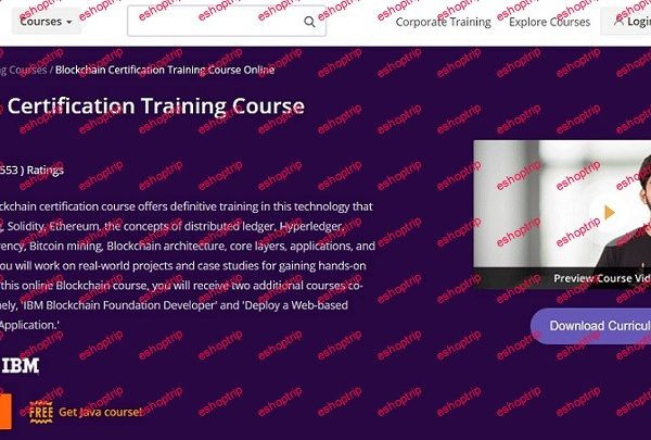 Intellipaat Blockchain Certification Training Course