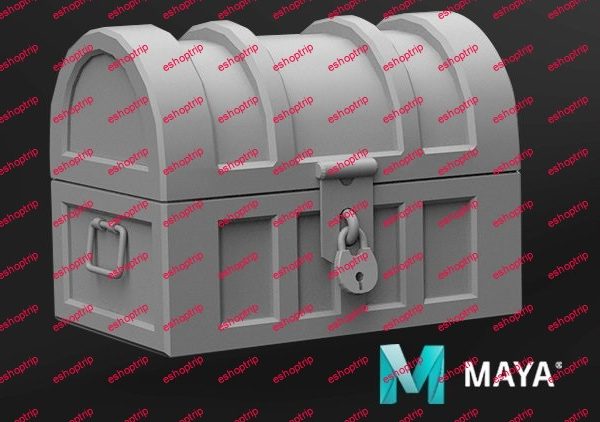 Maya For beginners Model a Treasure Chest Step by step