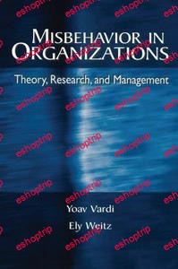 Misbehavior in Organizations Theory Research and Management Series in Applied Psychology