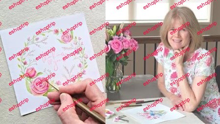 Paint A Simple Rose In Watercolor Create Your Own Beautiful Greeting Card