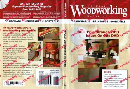 Popular Woodworking 1995 2013 DVD