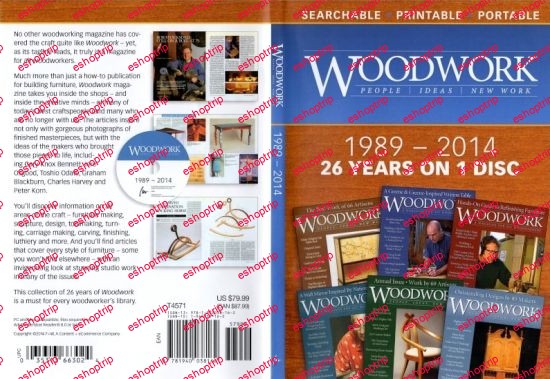 Woodwork Magazine 1989 2014 DVD