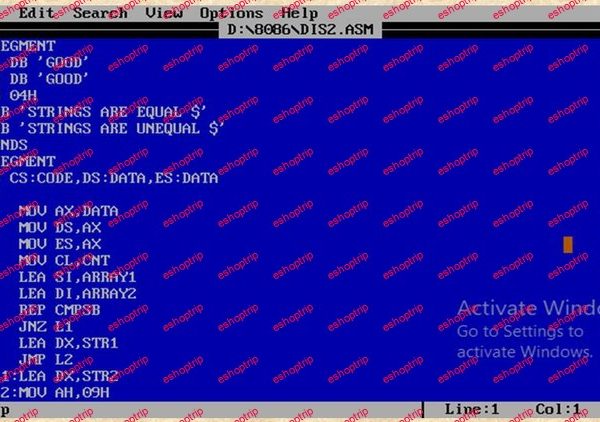 Assembly Language Programming of 8086 processor for Beginner