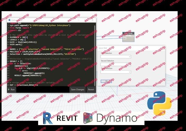 BIM Dynamo Revit Python Programing for User Interphase