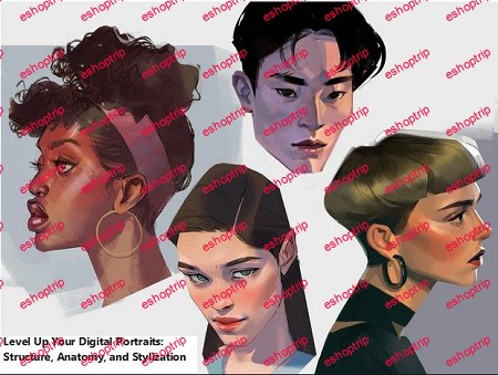 Class101 Level Up Your Digital Portraits Structure Anatomy and Stylization