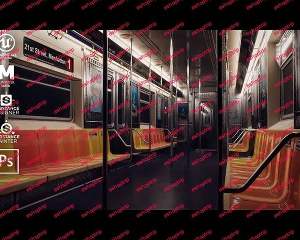 Creating a metro train interior in Unreal Engine 5