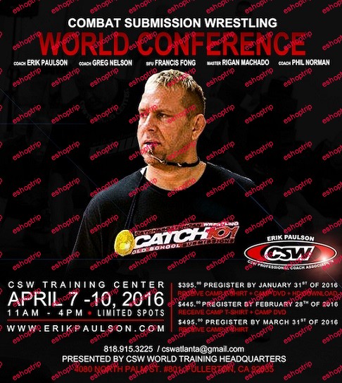 Erik Paulson World Conference 2015 2016