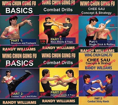 Randy Williams Original Wing Chun Gung Fu 28 DVD Set