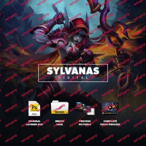 Gumroad Dzikawa Sylvanas Windrunner 2017 Digital Package