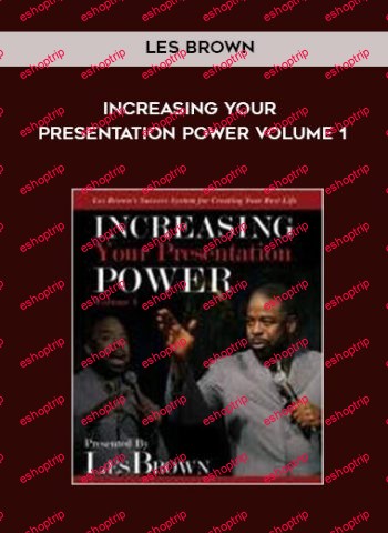 Les Brown Increasing Your Presentation Power Vol. 1