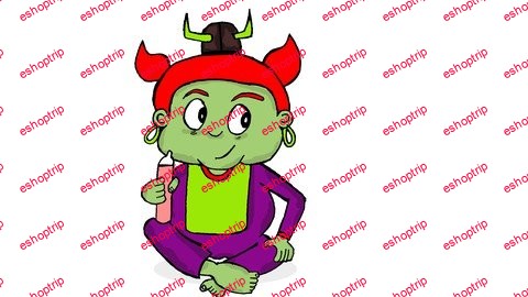 Simple Cartoon Drawing Course Baby Viking illustration NEW