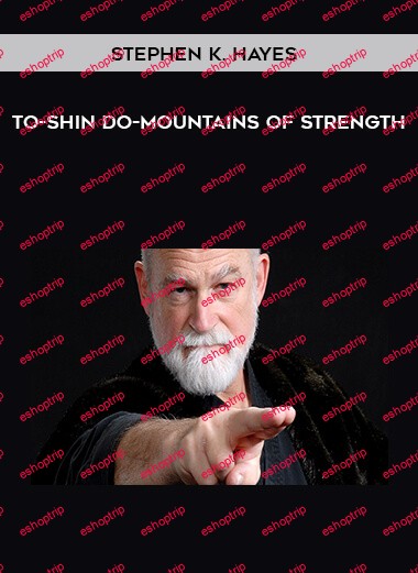 Stephen K. Hayes To Shin Do Mountains of Strength