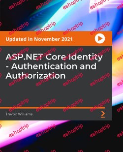 ASP.NET Core Identity Authentication and Authorization Packt