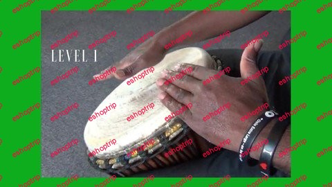 How to Play DjembeDrum Rhythm and teach Children. Level 1