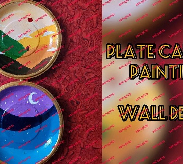 Plate Paintings Wall Hanging Decor