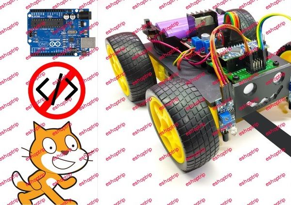 Arduino Robotics With Scratch Programming in TinkerCAD