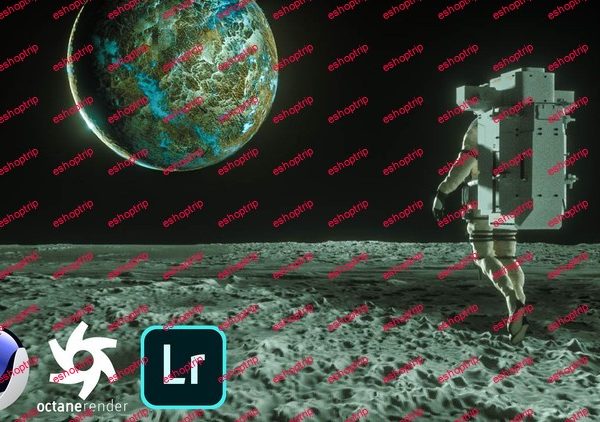 Creating Sci Fi Space Scene in Cinema 4D with Octane