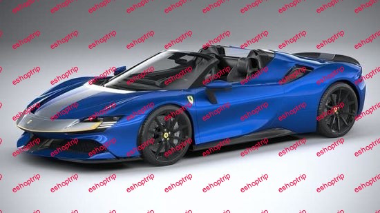 CGTrader Ferrari SF90 Spider 2021 3D model