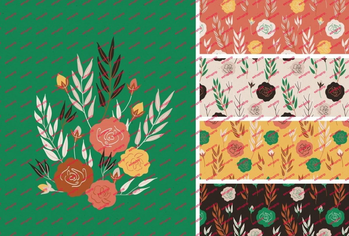 Create a Modern Botanical Pattern Prints in Adobe Illustrator for Beginners