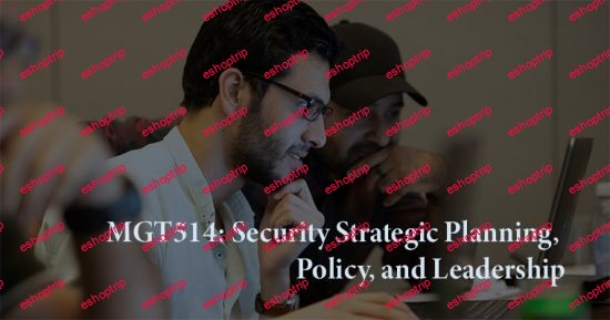 MGT514 Security Strategic Planning Policy and Leadership