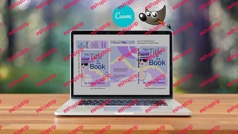 eBook and Paperback Book Cover Design Using Canva and Gimp