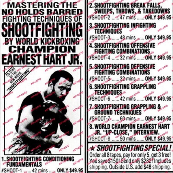 Earnest Hart Shootfighting vol 27 1992