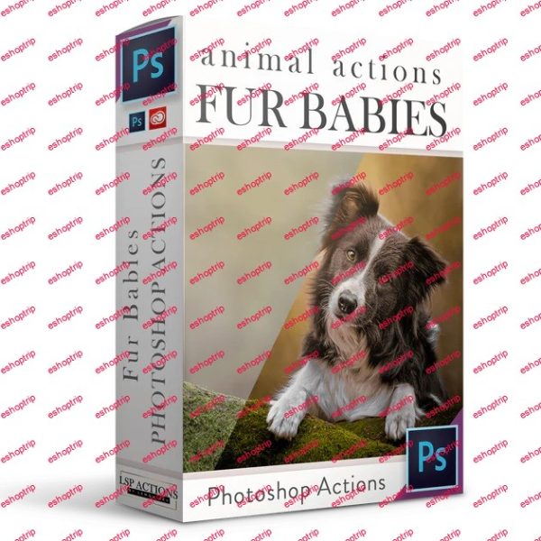 LSP Actions FUR BABIES Photoshop Action Suite for dogs and other animals