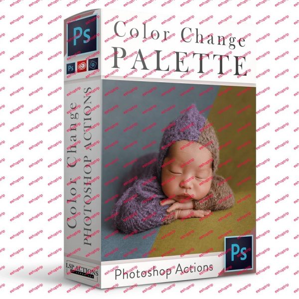 Lsp Actions Color Change Palette Photoshop Action Collection