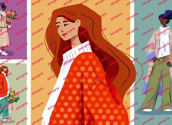 Drawing People in Cute Outfits Inspired by Fashion Illustration