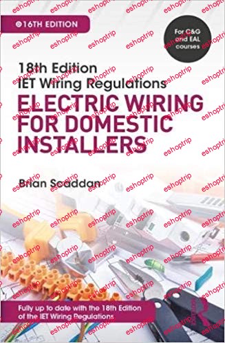 IET Wiring Regulations Electric Wiring for Domestic Installers 16th Edition