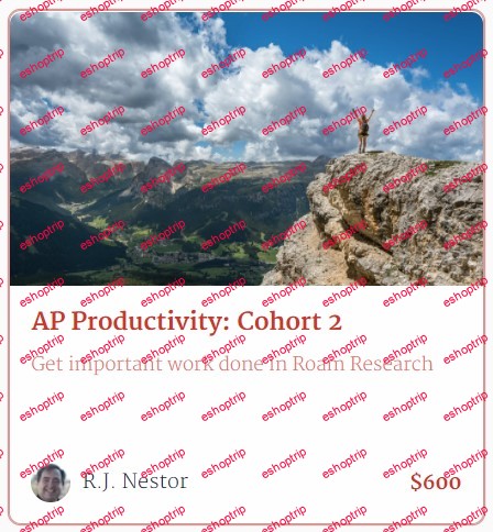 RJ Nestor Roam AP Productivity