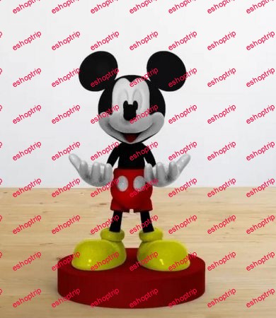 Print Ready 3D Model Smartphone Stand Mickey Mouse