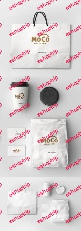 Coffee Shop Branding PSD Mockup Template