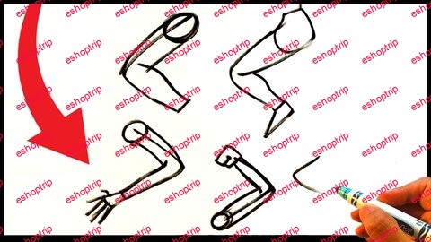 How To Draw One Shape For Any Arm Or Leg I Drawing Pen Ink